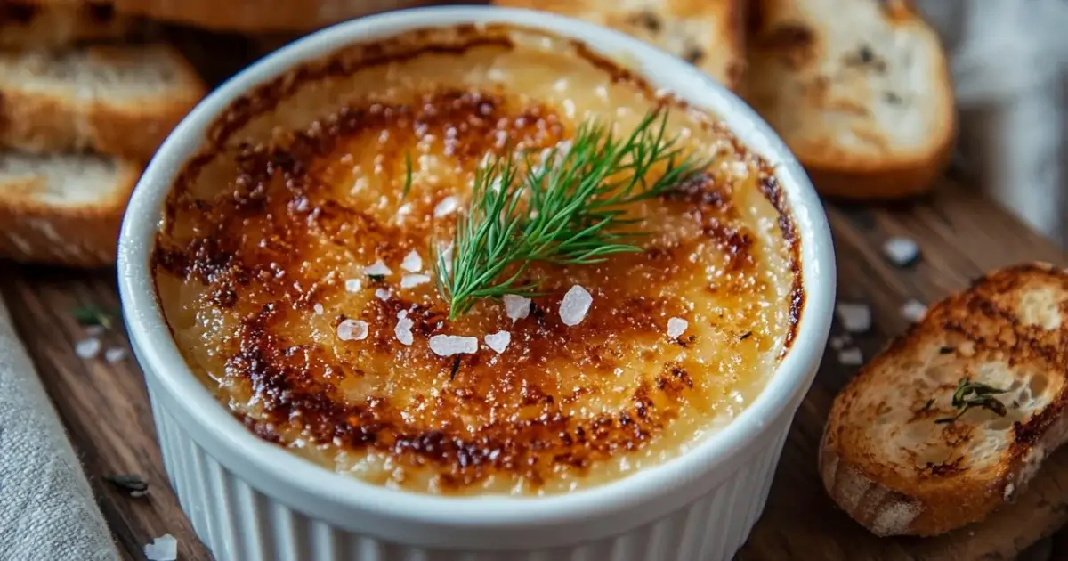 Crab Brulee Recipe
