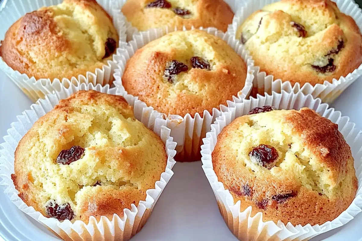 Gaps Raisin Muffins Recipe