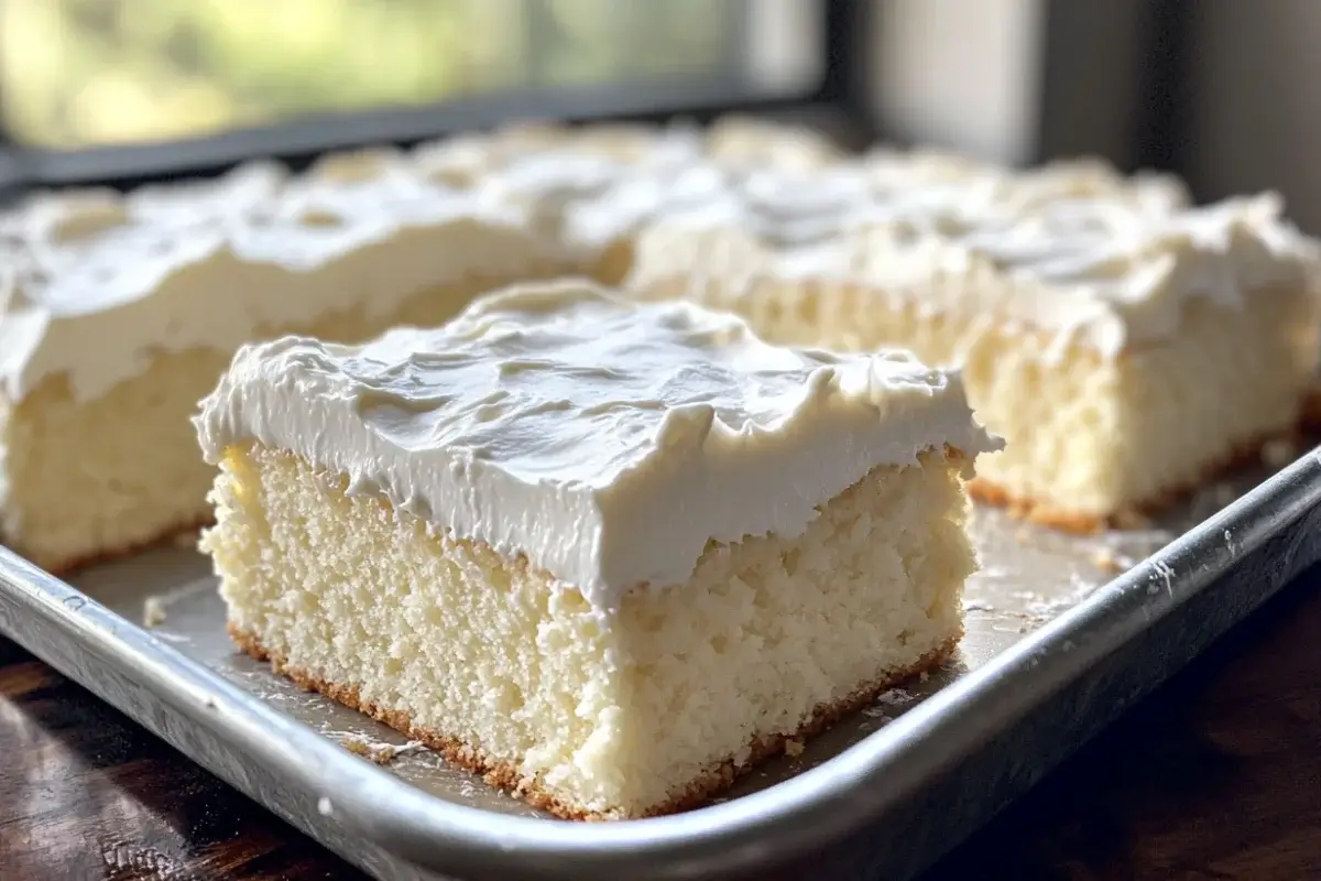 Kefir Sheet Cake Recipe