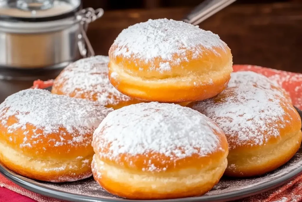 Secret to making beignets