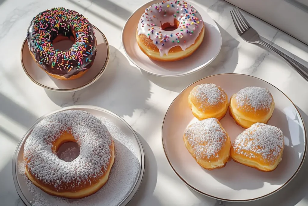 What Is the Difference Between a Donut and a Beignet - Toppings and Glazes