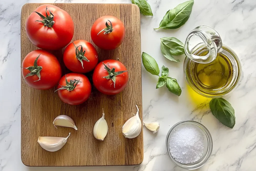What’s the Difference Between Tomato Stew and Tomato Sauce - ingredients