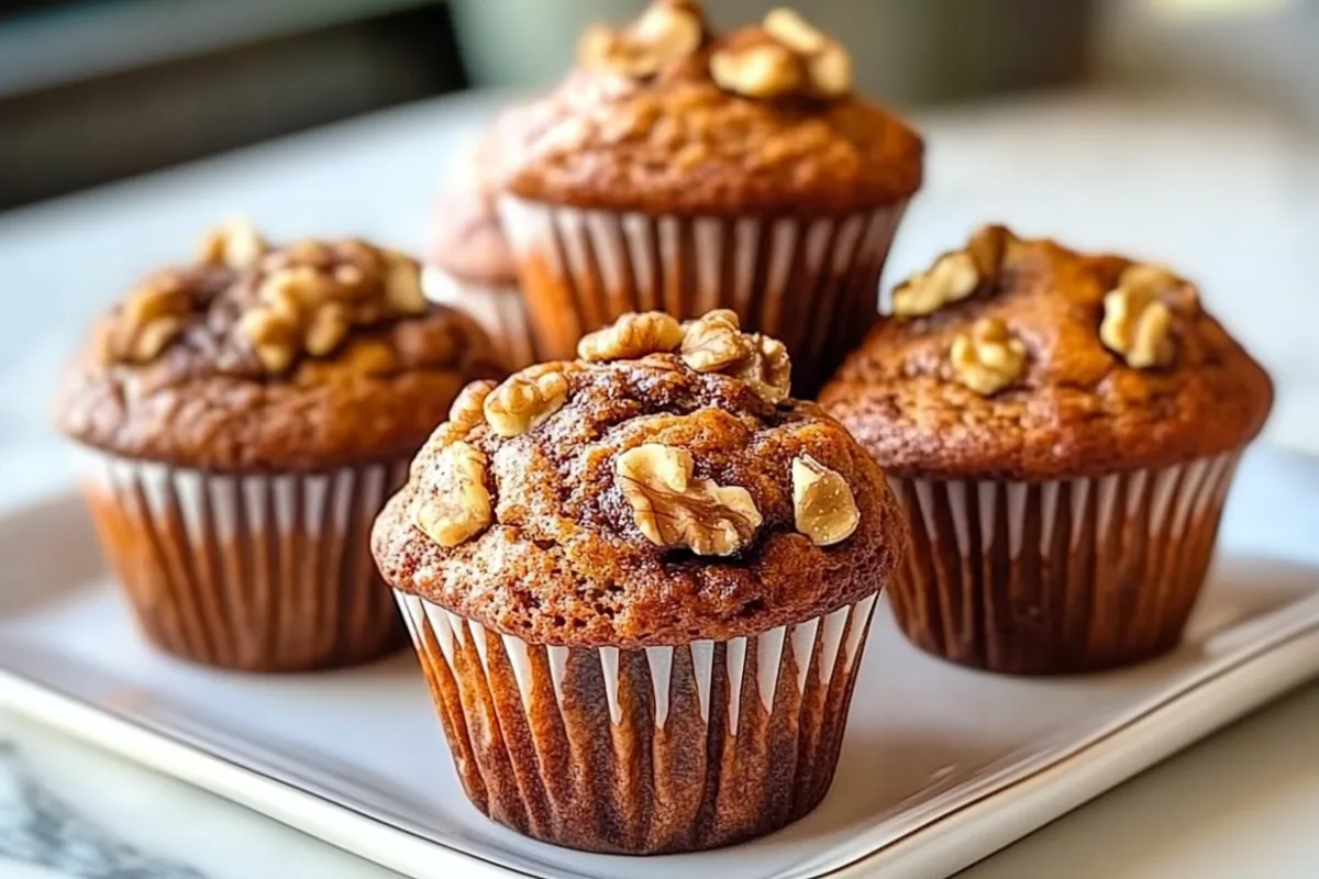 basic walnut muffin recipe
