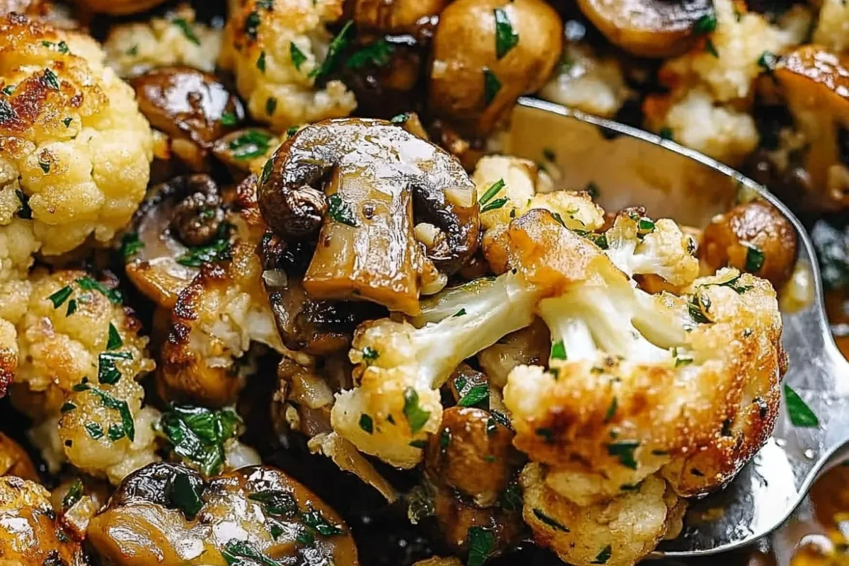 cauliflower mushroom recipe