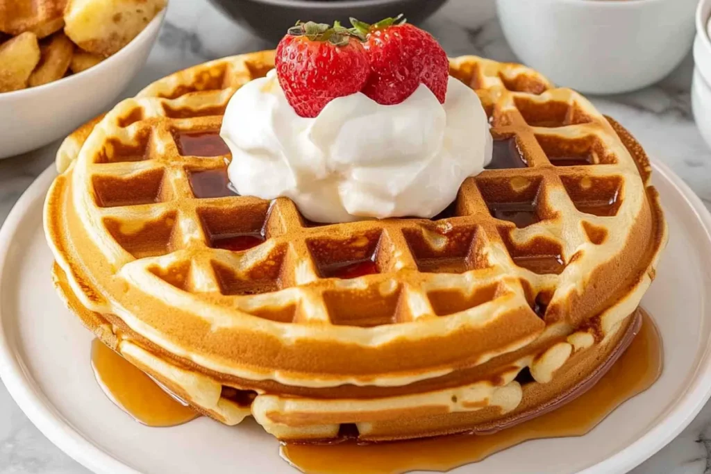 crispy waffle recipe