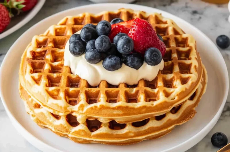 Crispy Waffle Recipe