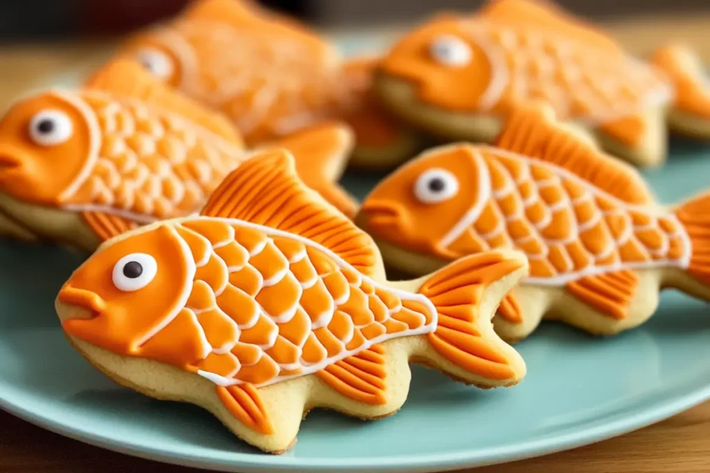orange fish cookies recipe