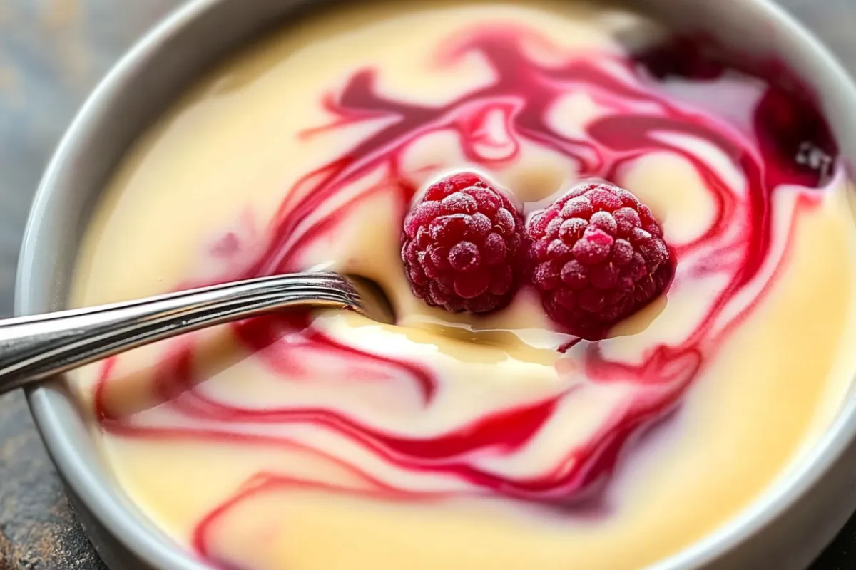 raspberry swirl custard base recipe