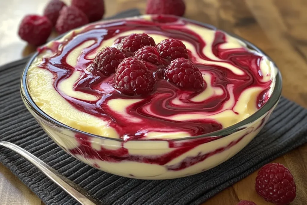 raspberry swirl custard base recipe