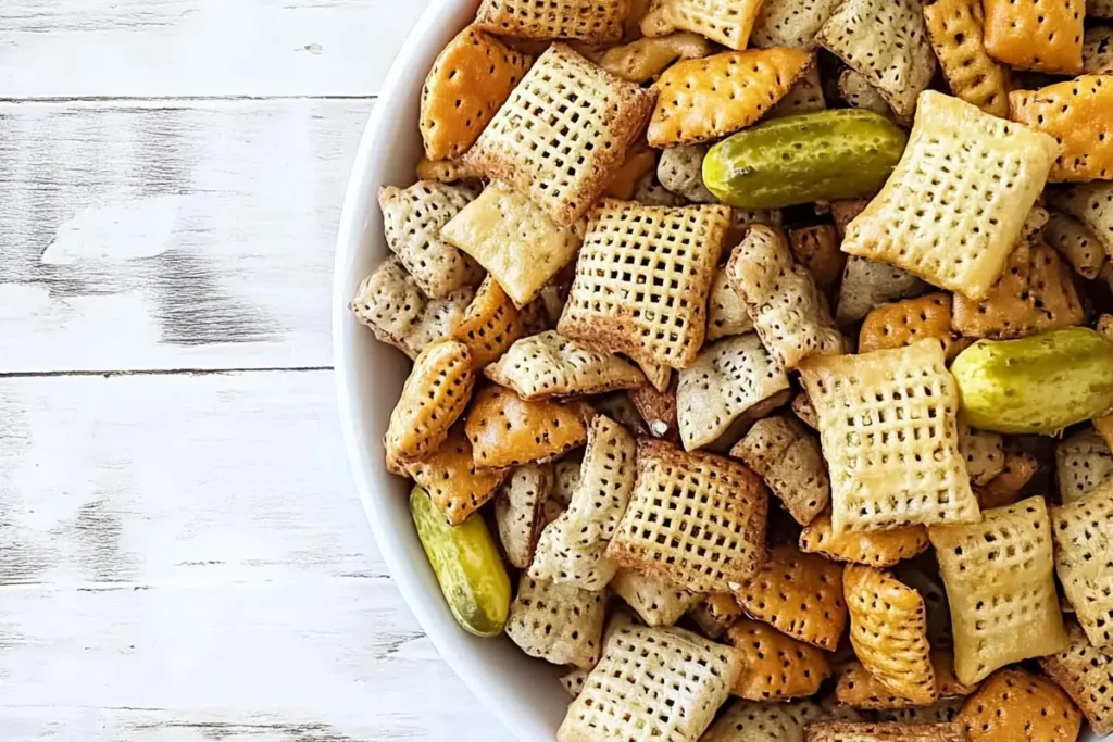 Dill Pickle Chex Mix