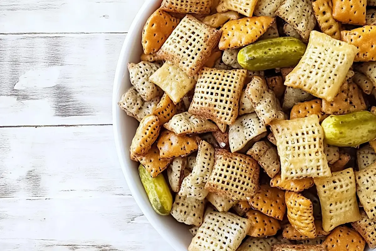 Dill Pickle Chex Mix