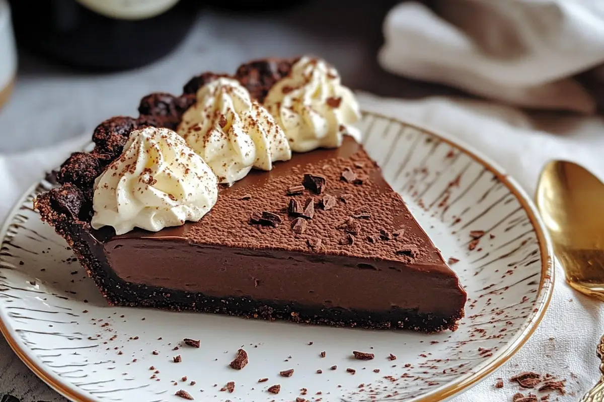 Irish Cream Chocolate Tart Recipe