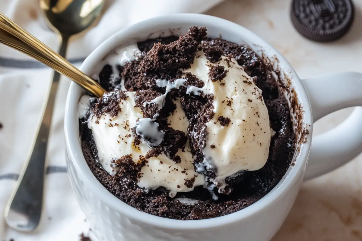 Oreo Mug Cake Recipe