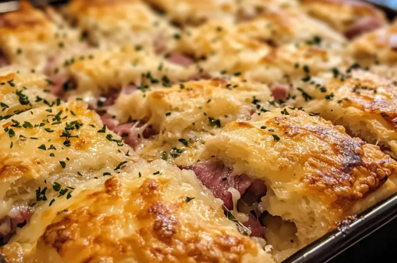 Reuben Crescent Bake