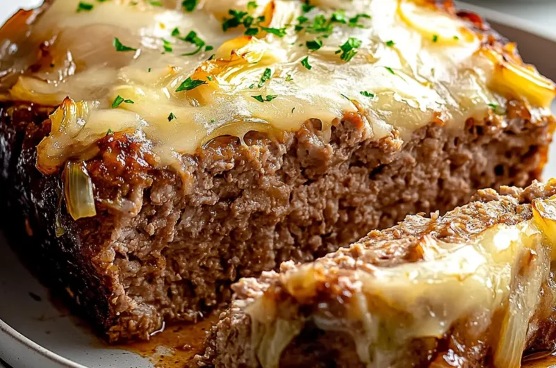 French Onion Meatloaf
