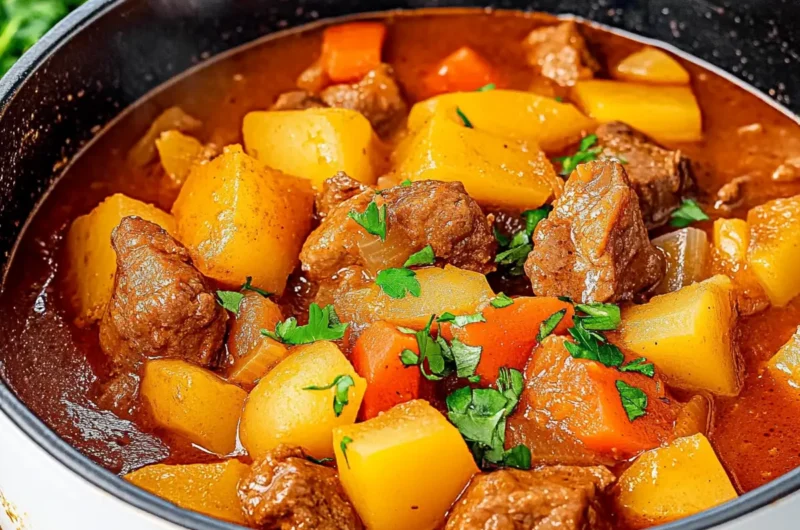Hawaiian Beef Stew