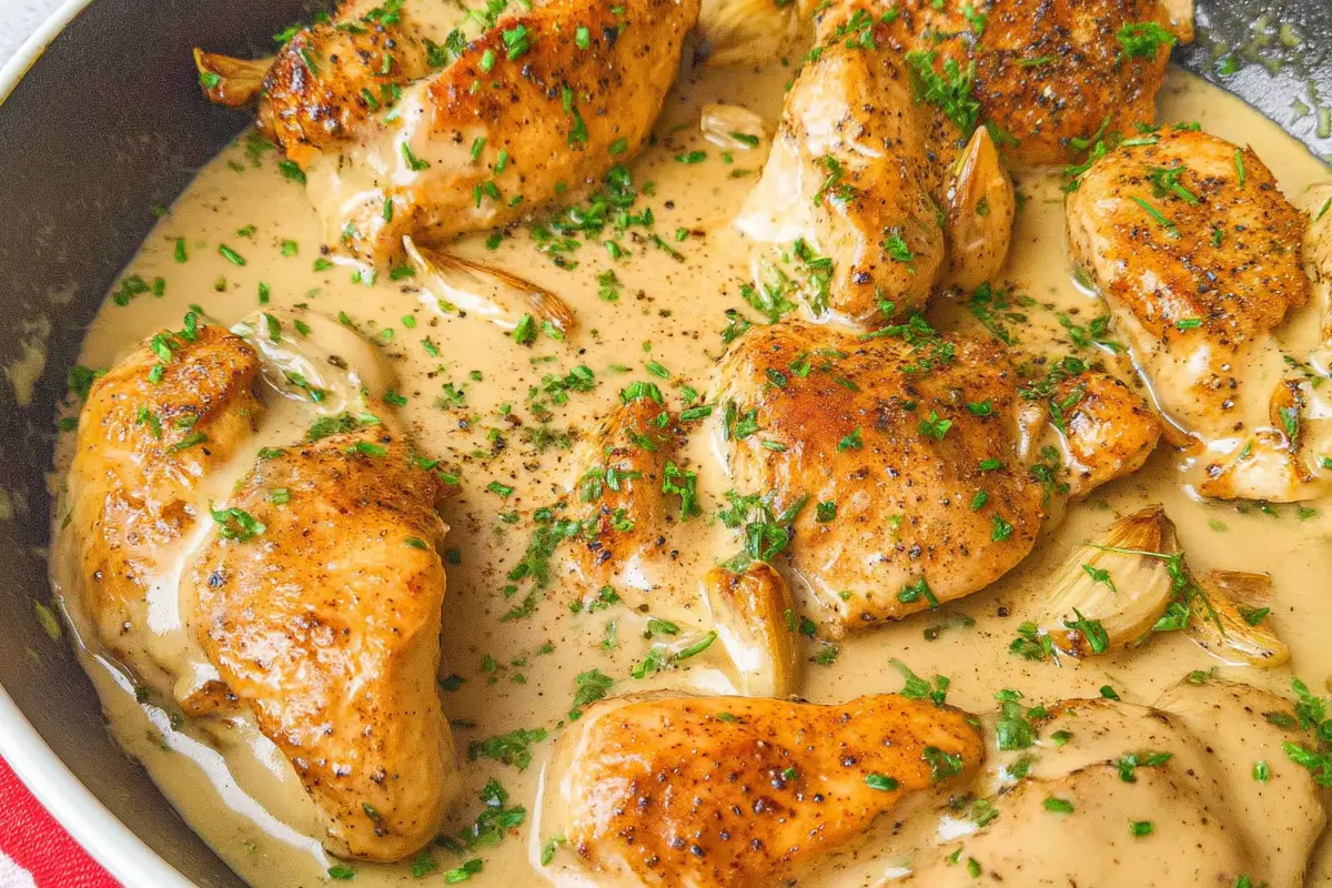 Creamy Garlic Chicken