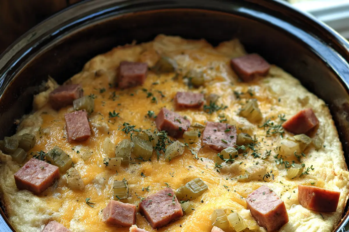 Mountain Man Crock Pot Breakfast