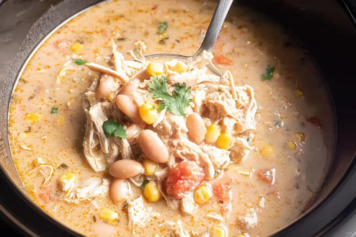 Crockpot White Chicken Chili