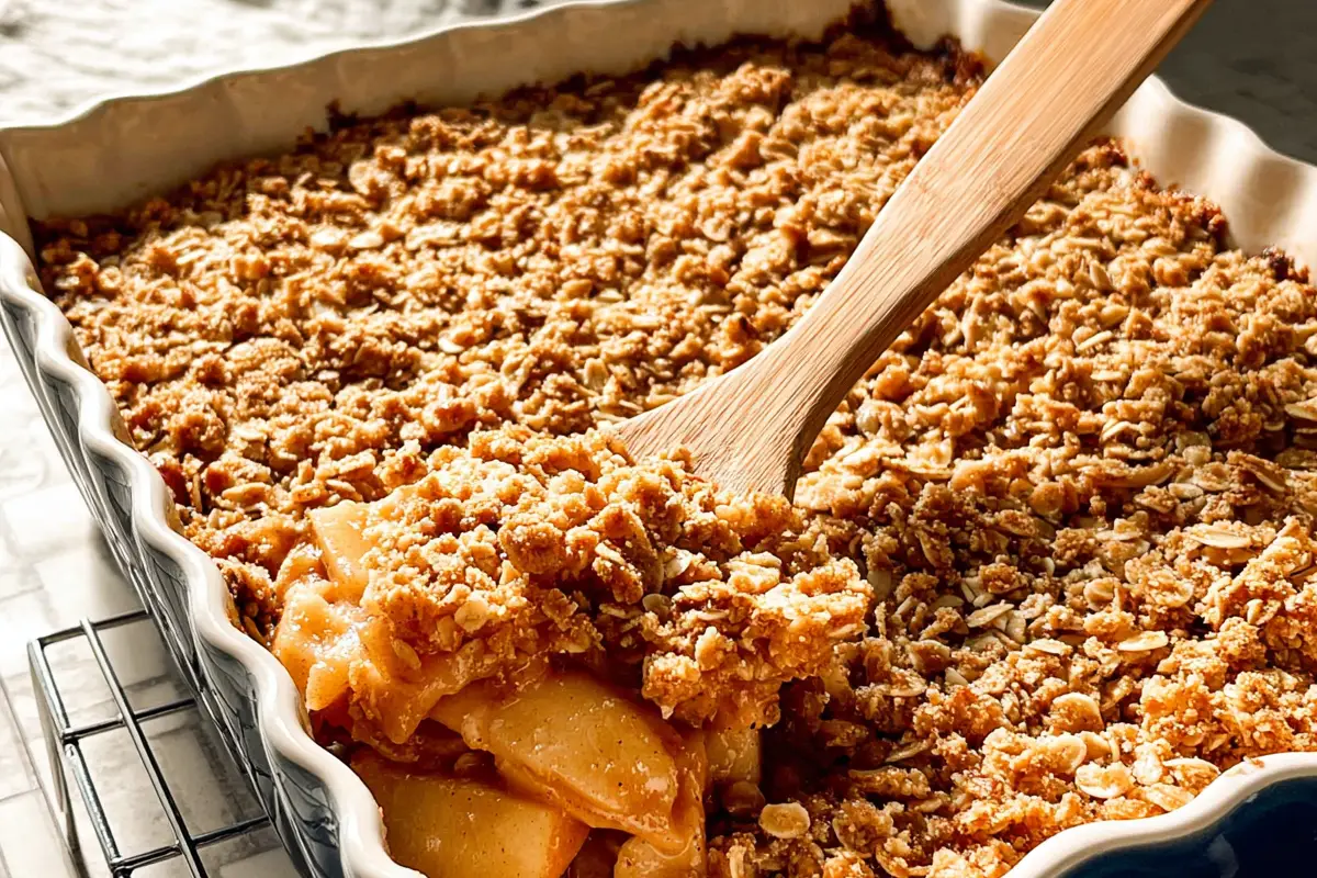 Apple Crisp Recipe with Oats