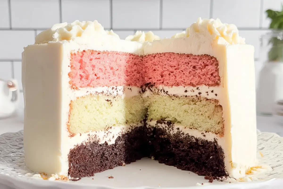 Neapolitan Cake Recipe