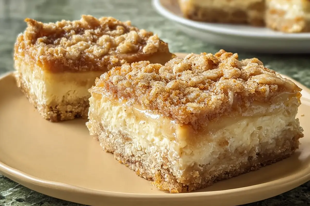 Apple Cheesecake Bars Recipe