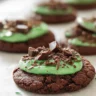 chocolate mint cookies