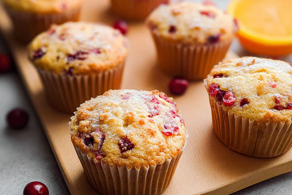 cranberry muffins