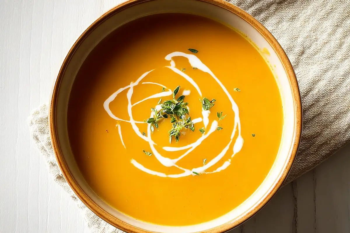 Roasted Butternut Squash Soup Recipe