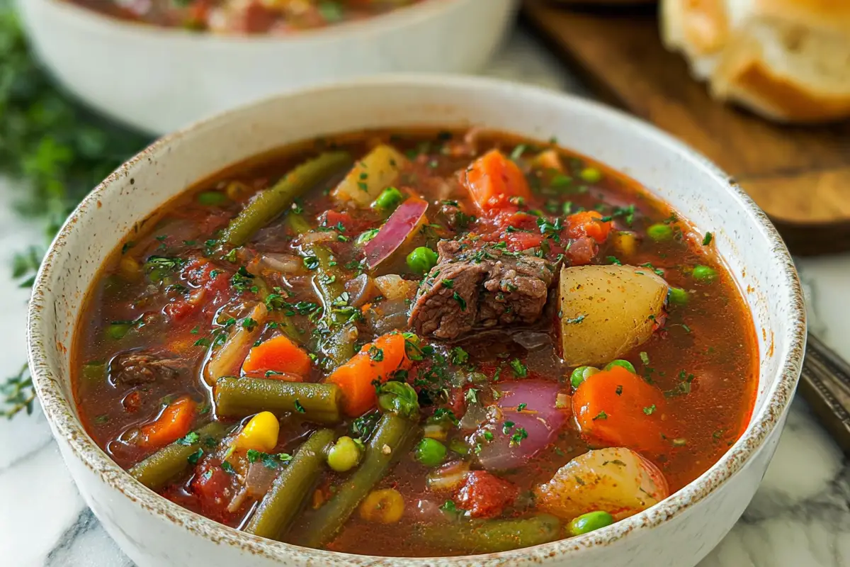 Vegetable Beef Soup