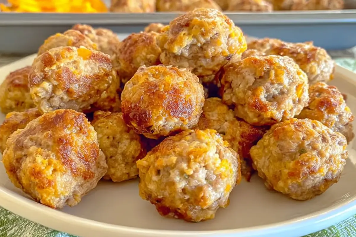 Chicken Sausage Balls