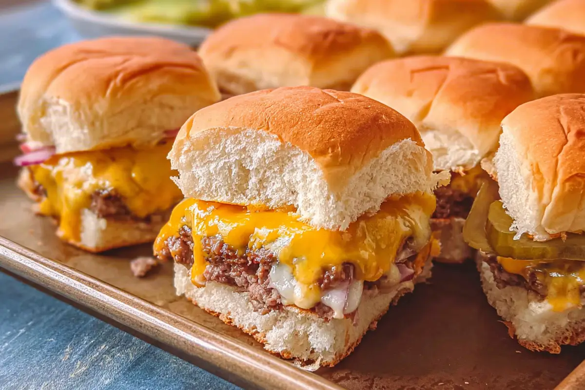 Cheeseburger Sliders Recipe