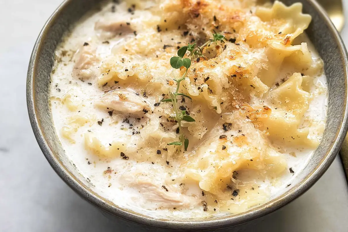 Chicken Lasagna Soup Recipe