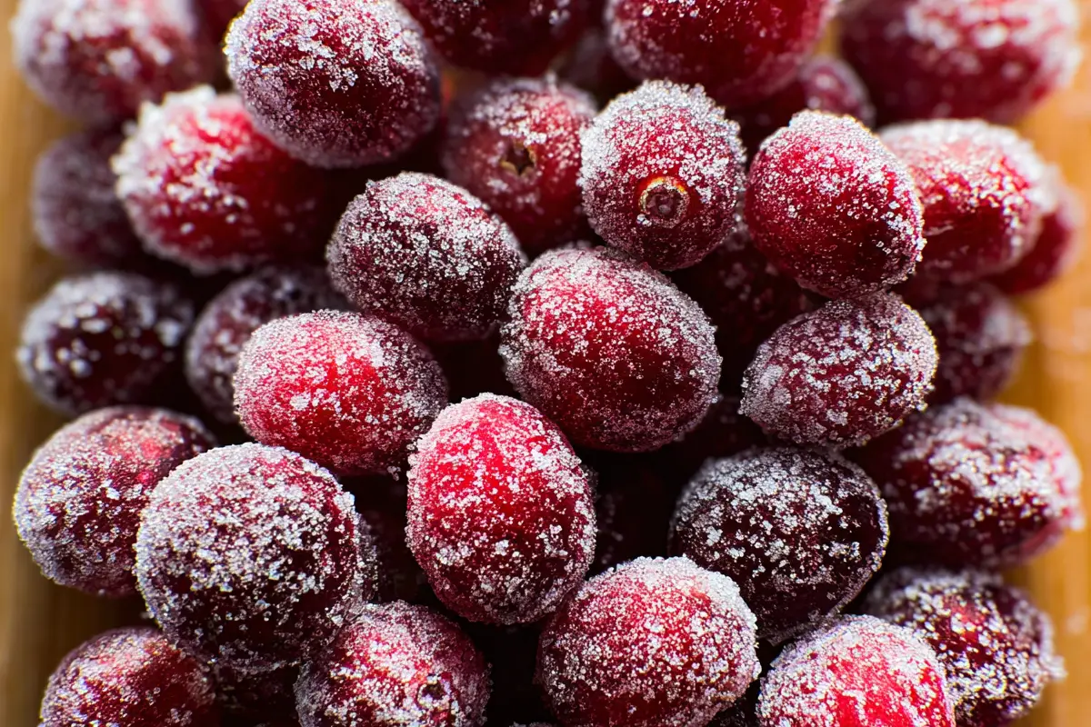 Sugared Cranberries Recipe