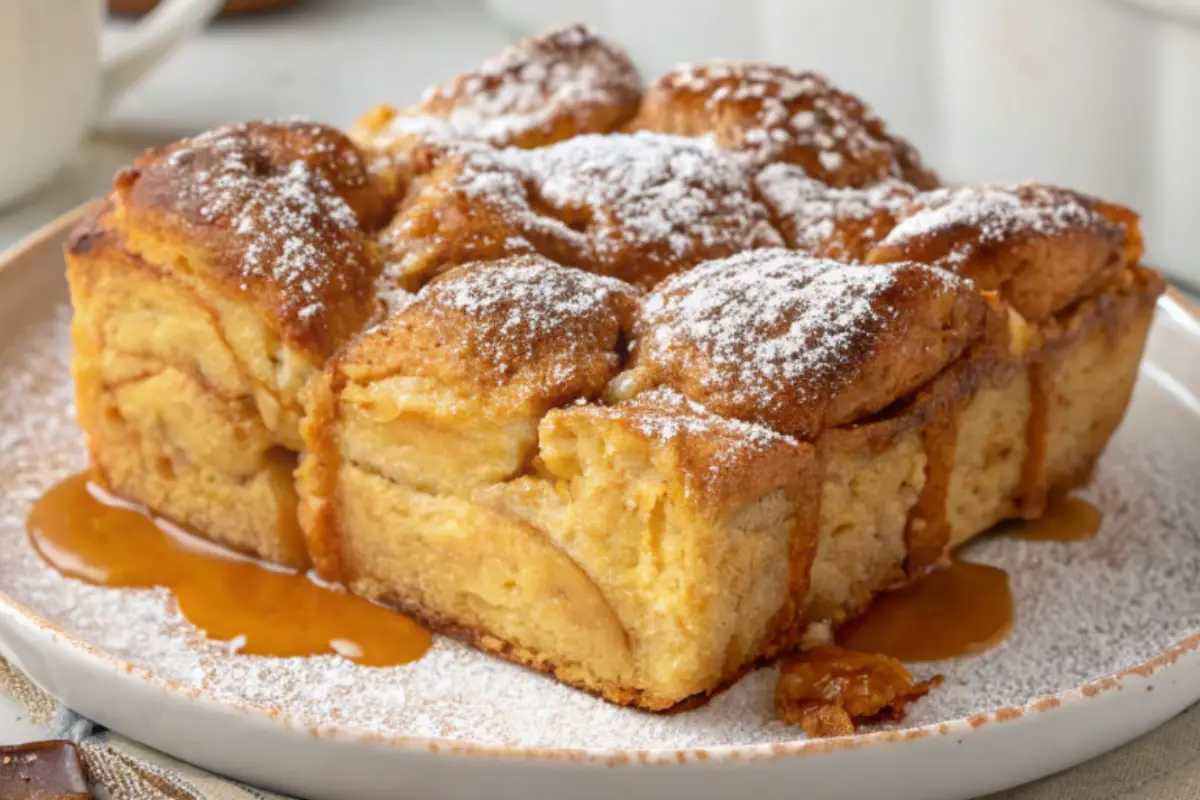Croissant French Toast Bake