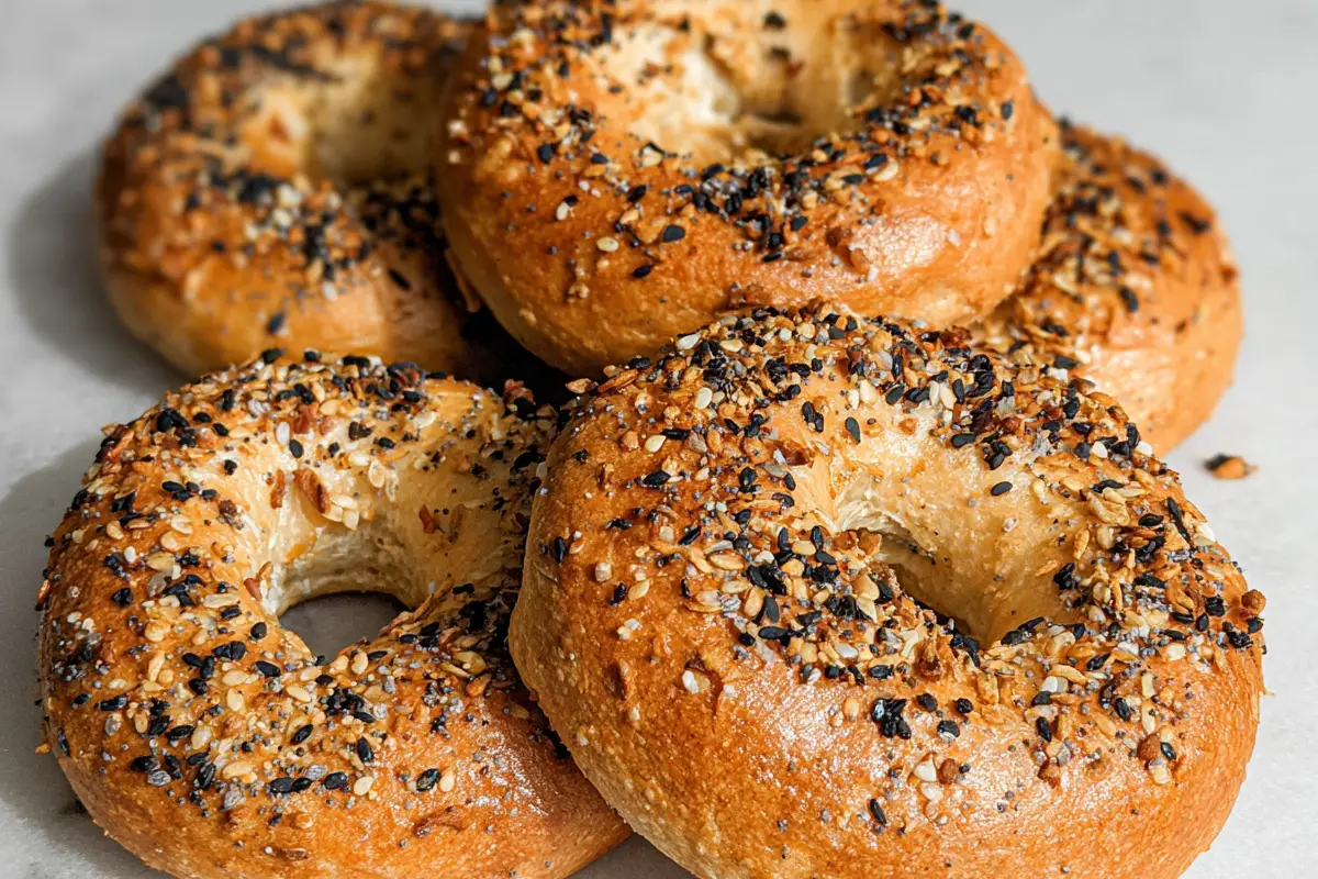 Protein Bagels with Greek Yogurt
