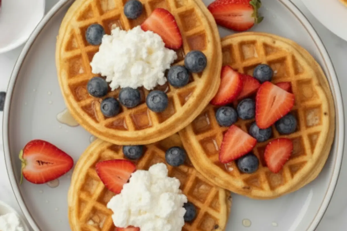 Cottage Cheese Waffles