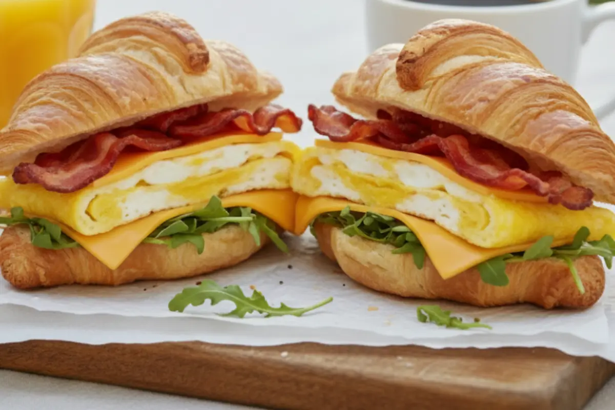 Croissant Breakfast Sandwiches