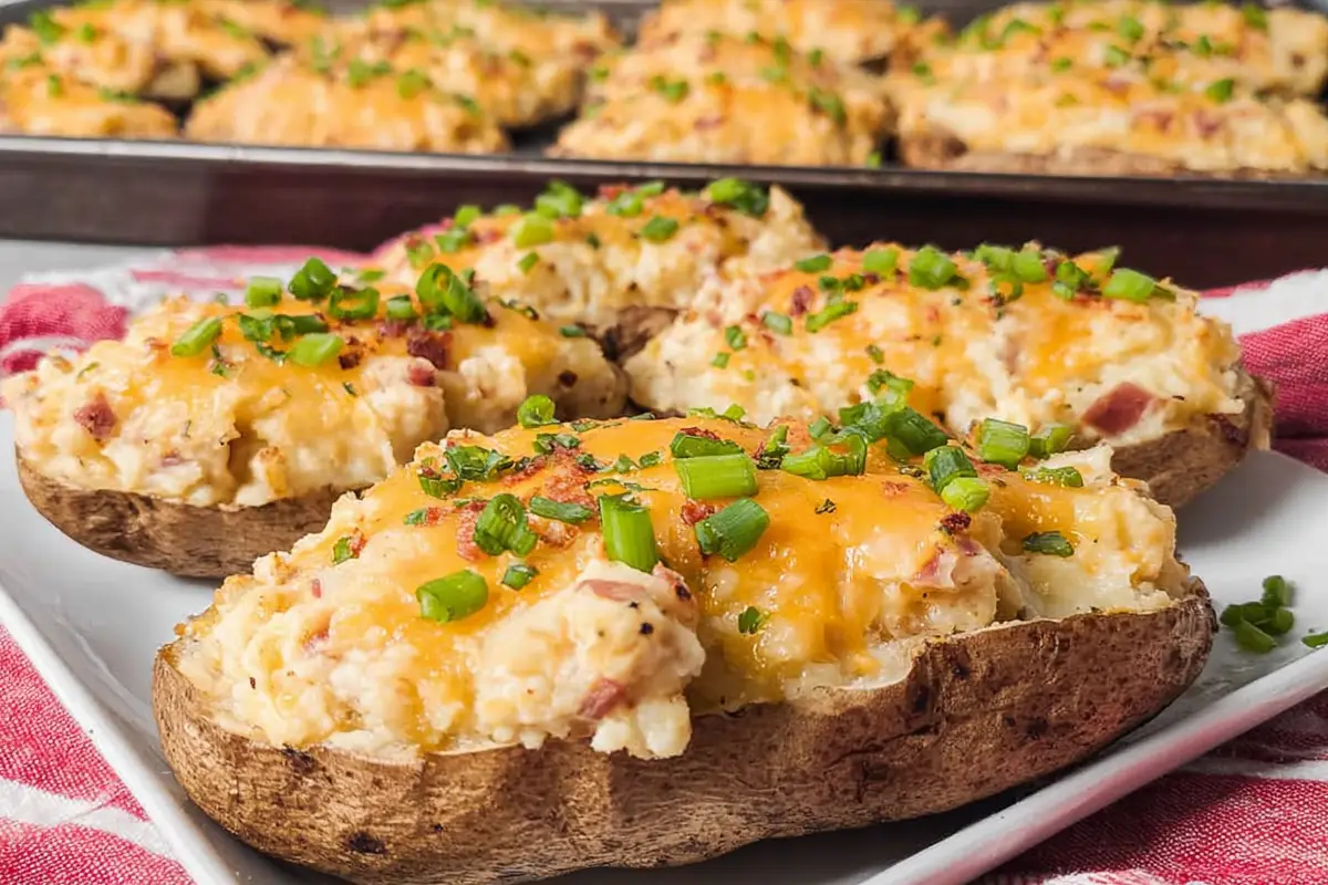 Twice Baked Potatoes Recipe