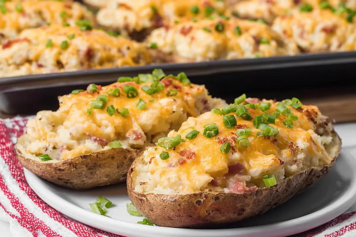 twice baked potatoes