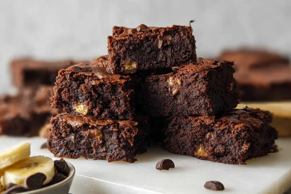 Banana Bread Brownies