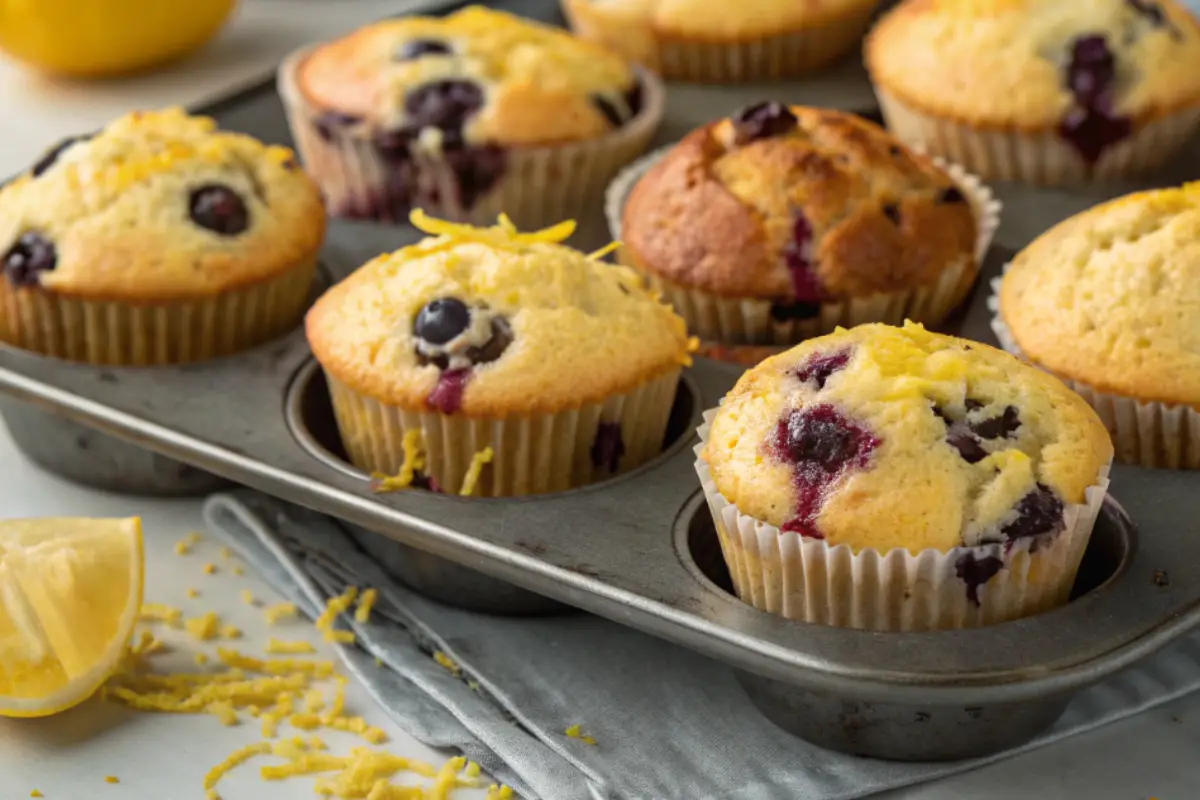 Lemon Blueberry Muffins