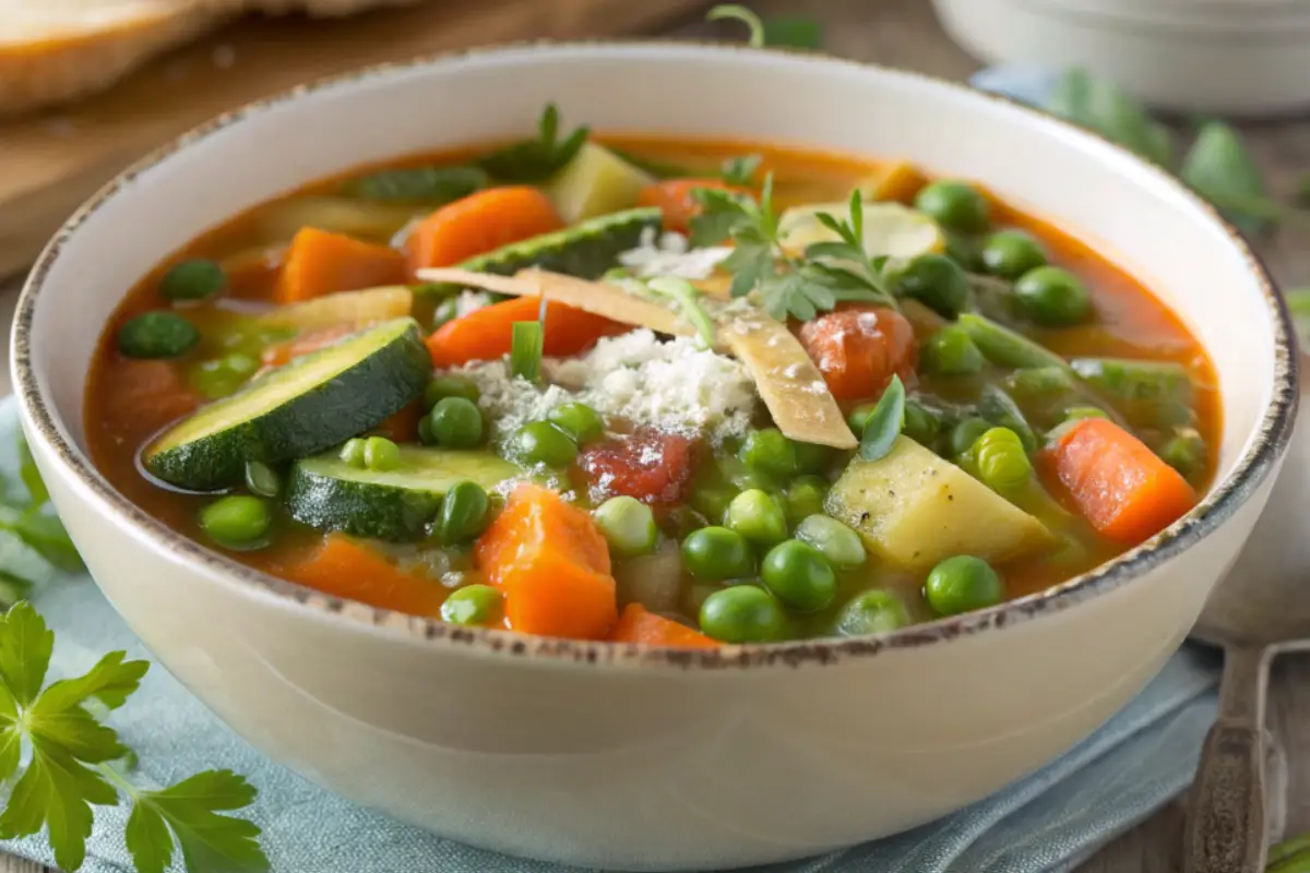 spring minestrone