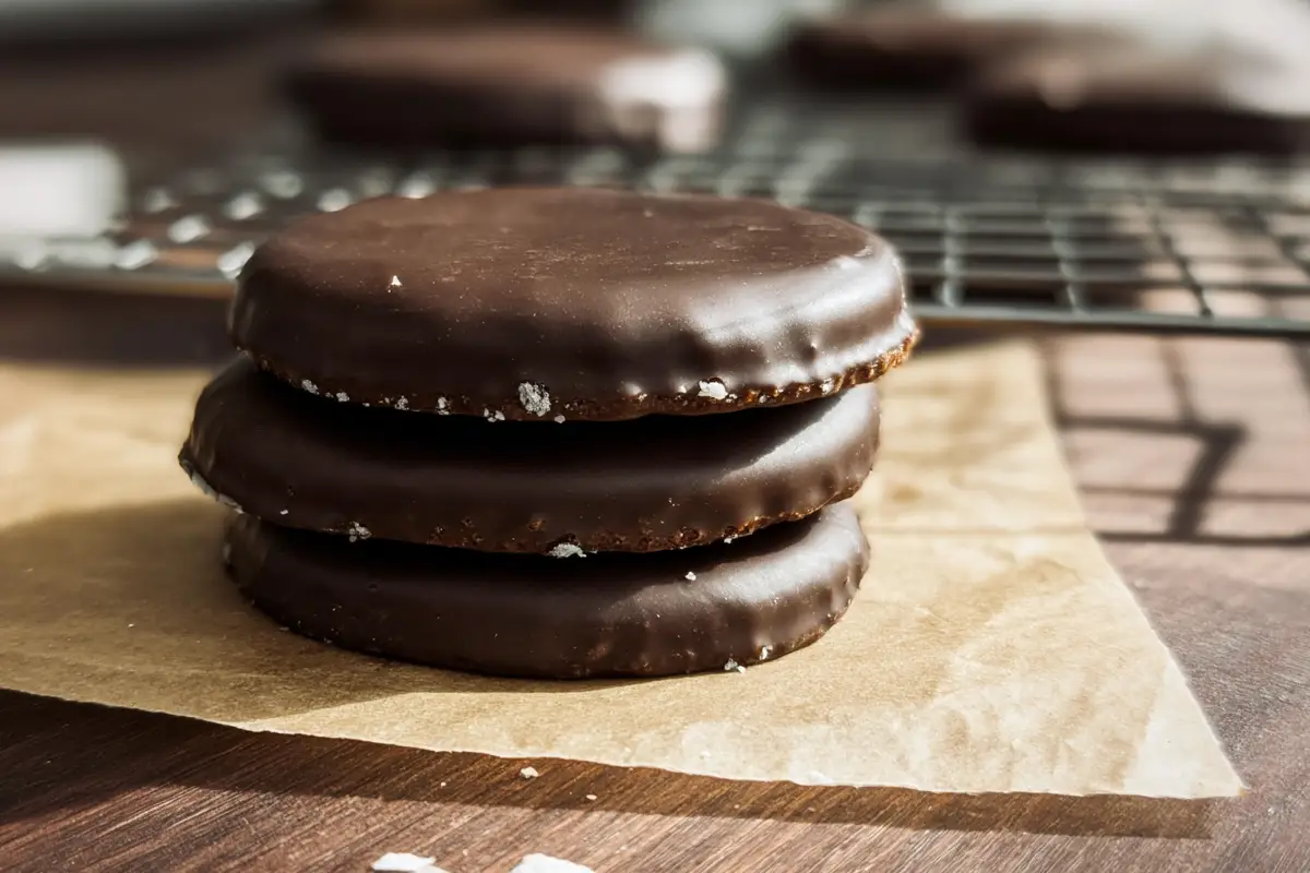 Thin Mint Inspired Cookies