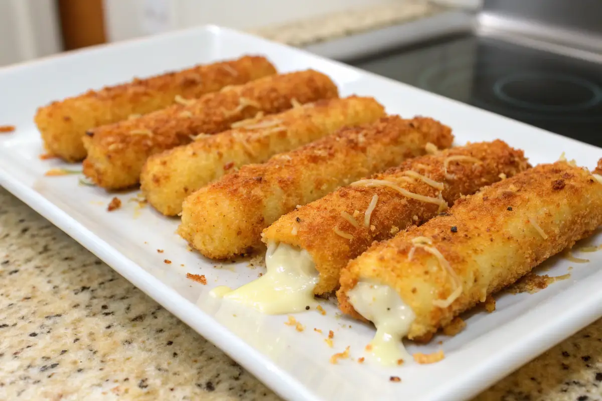 Air Fryer Mozzarella Sticks