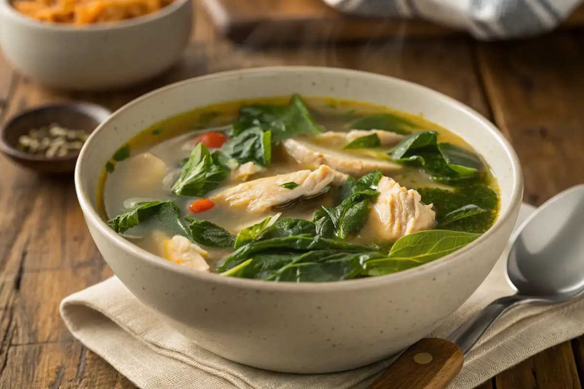 Chicken Spinach Soup