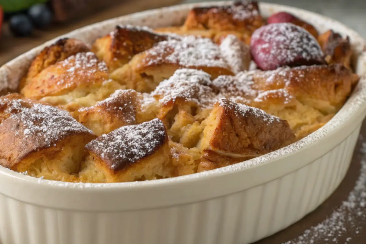 Croissant Bread Pudding
