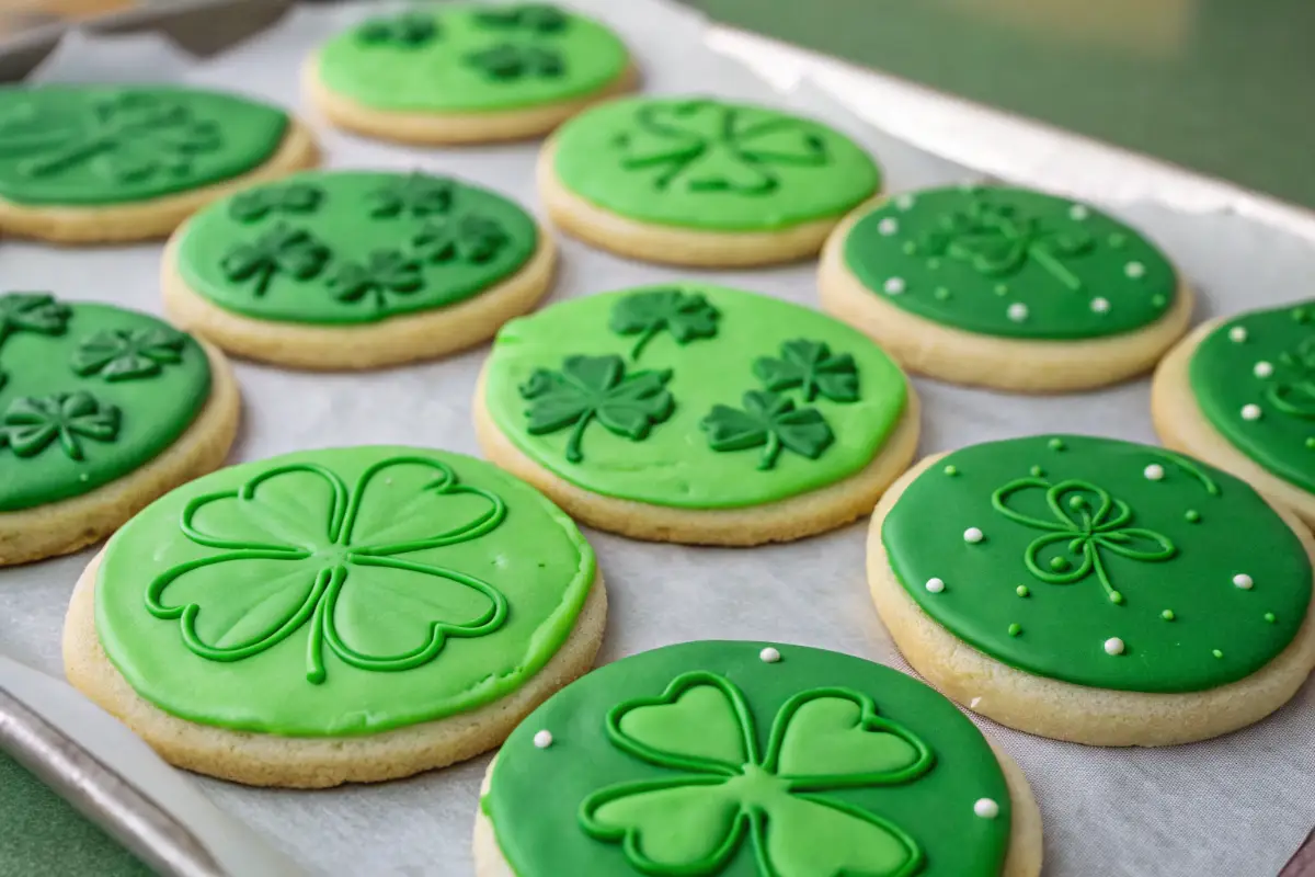 Frosting For Sugar Cookies ST Patricks