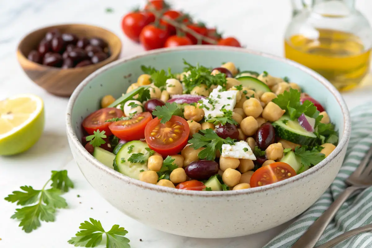 Mediterranean Chickpea Salad