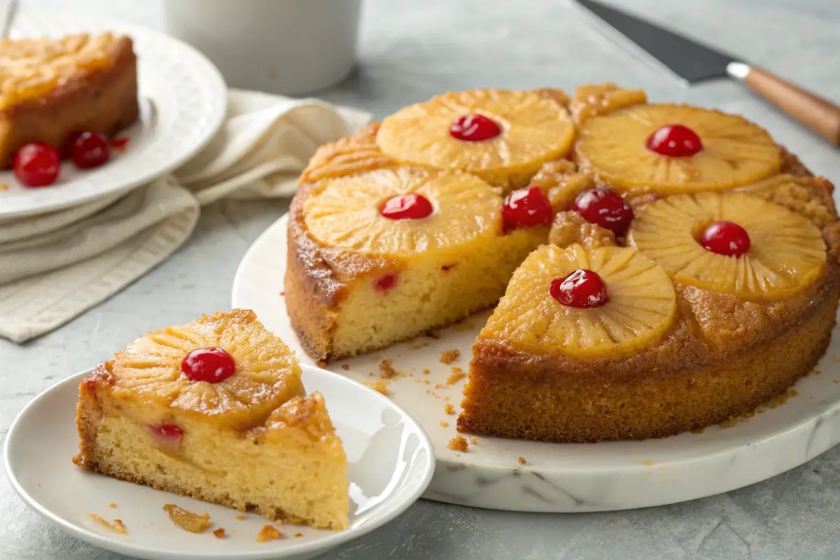 Pineapple Upside Down Cake